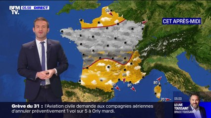 Le ciel sera gris sur le nord du pays ce lundi