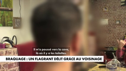 Braquage : un flagrant délit grâce au voisinage