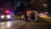 Ambulans ile otomobil çarpıştı: 3'ü sağlık görevlisi 4 yaralı