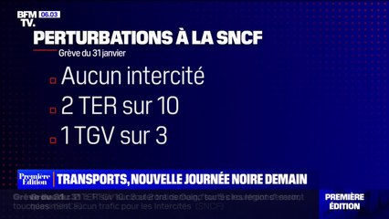 Une nouvelle journée noire pour les transports à prévoir ce mardi