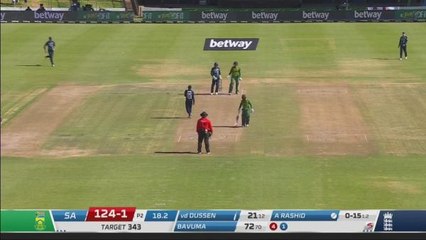 ‘What’s your problem?’ - Buttler and Van der Dussen exchange strong words