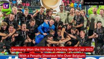 Germany Win Men's Hockey World Cup 2023 Title, Beat Belgium in Final