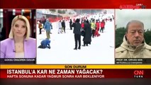 Hava durumu raporu güncellendi! Meteoroloji'den İstanbul'a kar alarmı! Günlerce sürecek