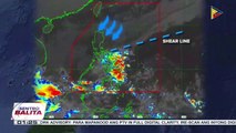 Shear line, magpapaulan pa rin sa malaking bahagi ng bansa; gale warning, nakataas pa rin sa ilang baybayin ng bansa