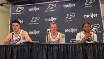Purdue players after Michigan State
