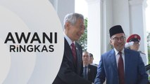 AWANI Ringkas: PM tiba di Singapura, saksikan pemeteraian tiga perjanjian