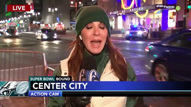 Eagles fans fill streets of Philadelphia after advancing to Super Bowl 57