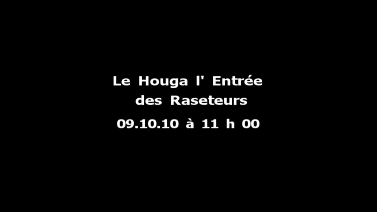 09.10.10 Le Houga Concours de Cocardes  l' Entrée des Raseteurs