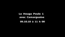 09.10.10 Le Houga Concours de Cocardes Poule 1 & 2  avec Camarguaise et Catalane