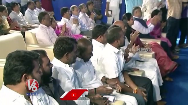 Minister KTR About ITC Integrated Consumer Goods Manufacturing In Gajwel _ V6 News