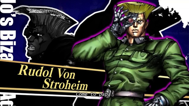 JoJo's Bizarre Adventure : All-Star Battle R - Bande-annonce Rudol von Stroheim