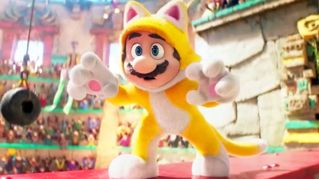 SUPER MARIO BROS. Le Film : Mario chat affronte Donkey Kong