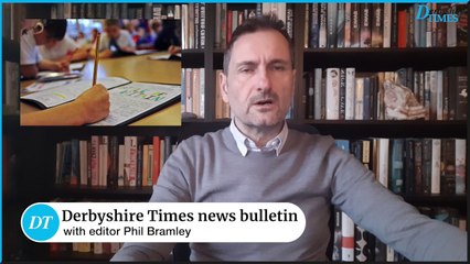 Derbyshire Times news bulletin 30th January