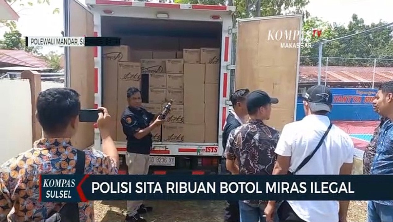 Penyelundupan Miras Ilegal Terjaring Operasi Pekat