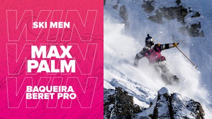 Max Palm Winning Run I FWT23 Baqueira Beret Pro