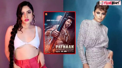 Urfi Javed, Kangana Ranaut के बीच Pathaan को लेकर Twitter पर Cold War, हुआ घमासान! FilmiBeat