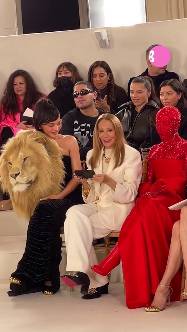 ⁣Fashion week : Kylie Jenner  & Doja Cat