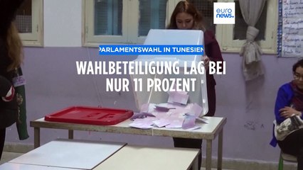 Wahlmüdigkeit in Tunesien: Nur 11 Prozent gingen an die Urnen