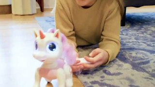 Fun Robo Pets Unicorn Toy for Girls and Boys - Remote Control Robot Toy