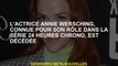 L'actrice Annie Wersching, connue pour son rôle dans la série Chrono de 24 heures, est décédée