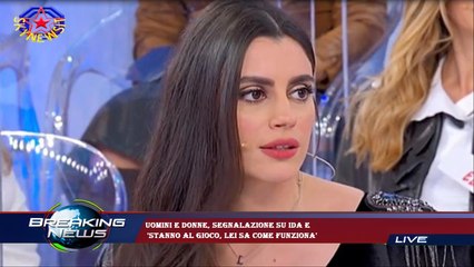Uomini e donne, segnalazione su Ida e  'Stanno al gioco, lei sa come funziona'