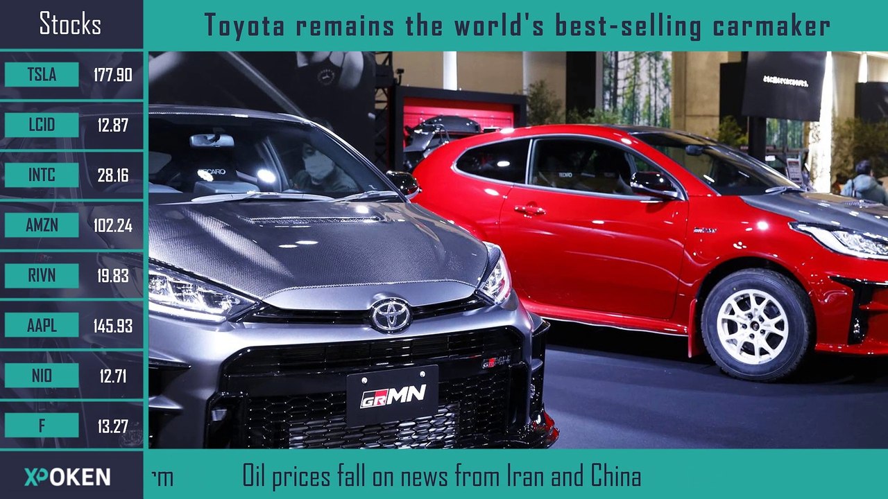 Xpoken nouvelles. Toyota reste le constructeur automobile le plus vendu au monde