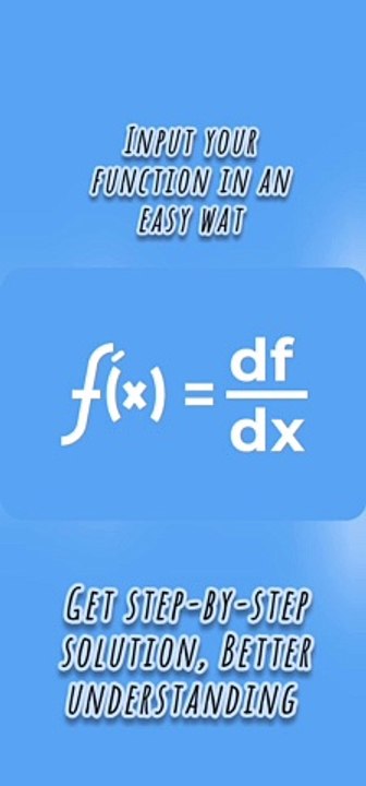 How to find The Derivative as a function