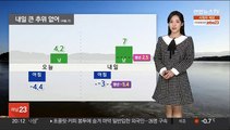 [날씨] 내일 심한 추위 없어…오후부터 중부 곳곳 눈·비