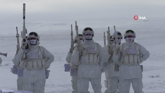 Kış Tatbikatı-2023 eksi 10 derece soğukta devam ediyor