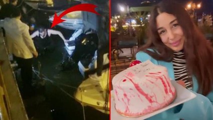 Dereye uçan araçtaki 2 kişi hayatını kaybetmişti! Ceren'in ortaya çıkan son görüntüleri kahretti