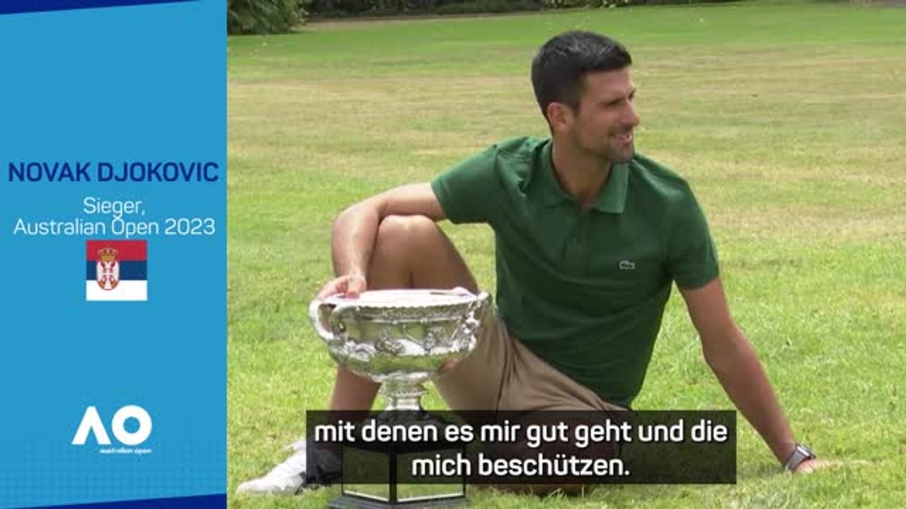 Djokovic: AO-Sieg 2023 'nicht selbstverständlich'