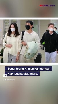Selamat! Song Joong Ki Nikahi Katy Louise Saunders #shorts