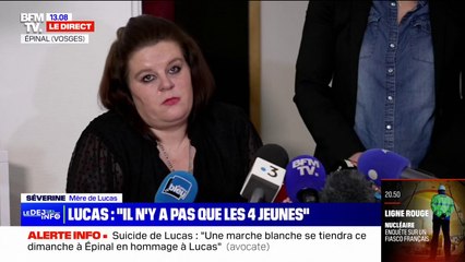 Suicide de Lucas: sa mère estime que l'école "aurait dû faire plus"