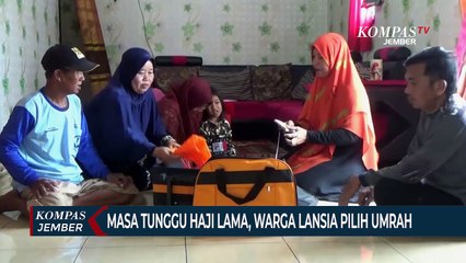 Masa Tunggu Haji 30 Tahun, Warga Lansia Pilih Umrah