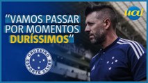 Pezzolano avisa que Cruzeiro passará por dificuldades em 2023