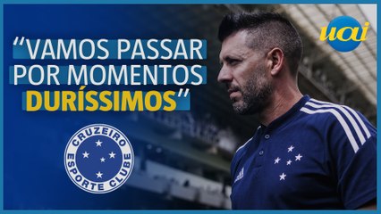 Pezzolano avisa que Cruzeiro passará por dificuldades em 2023