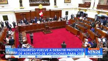 Dina Boluarte advierte que presentará una reforma constitucional si el Congreso no adelanta las elecciones