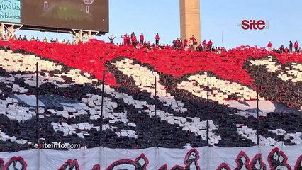 الوداد يبدع بـ_تيفو_ جديد أمام الفتح الرباطي