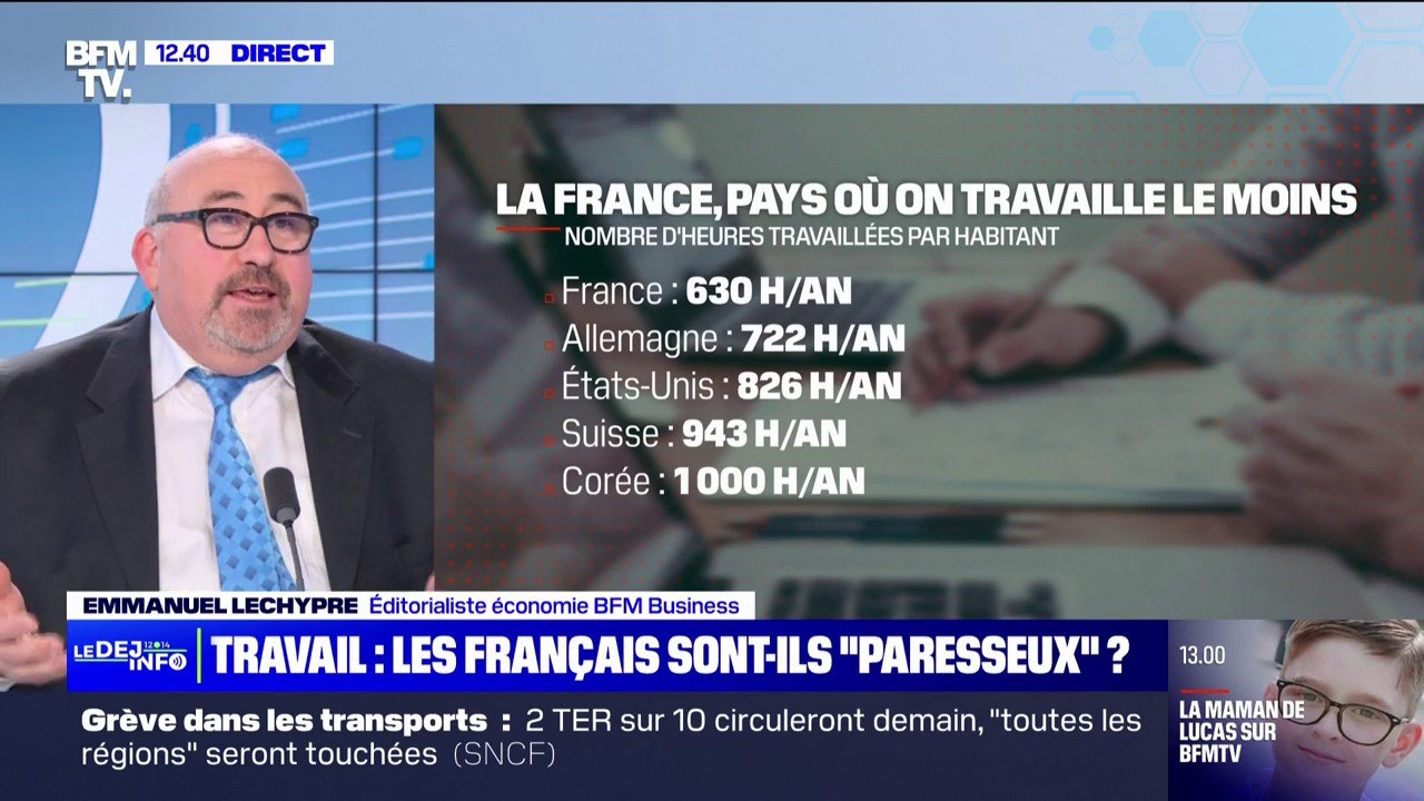 Les Français travaillent-ils moins que ses voisins européens?