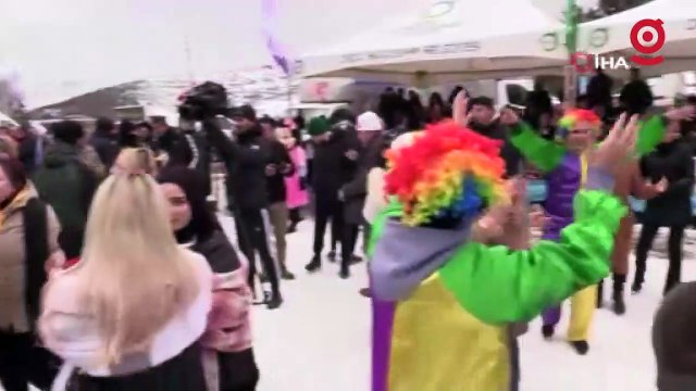 Çambaşı Yaylası'nda renkli kış festivali