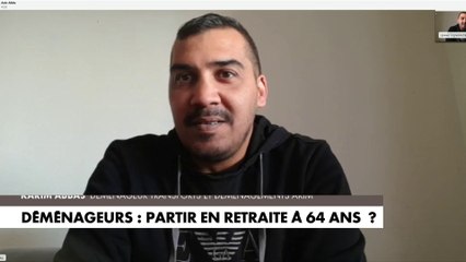 Karim, déménageur : «On ne pourra pas aller jusqu'à 64 ans»