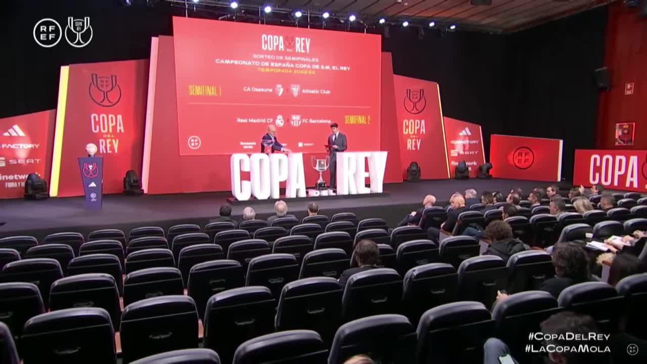 Sorteo de semifinales de Copa del Rey.mp4