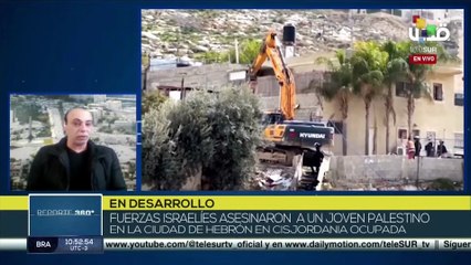 Fuerzas de ocupación israelíes asesinan a tiros a un joven palestino en Hebrón