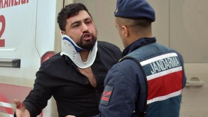 Kazada yaralandı; sağlık ekipleriyle tartışıp ambulansı terk etti