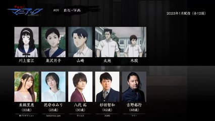 伊藤潤二『マニアック』の声優さんたちは、こんな顔！