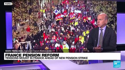 Tensions mount in France ahead of new pension strike