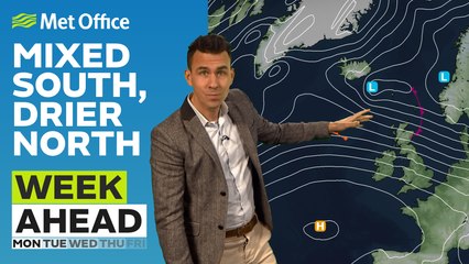 Week Ahead 30/01/2023 – Mixed north, drier south - Met Office UK Weather
