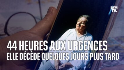 Download Video: Elle passe 44 heures aux urgences et décède quelques jours plus tard, sa fille porte plainte