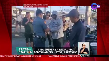 4 na suspek sa ilegal na bentahan ng hayop, arestado | SONA