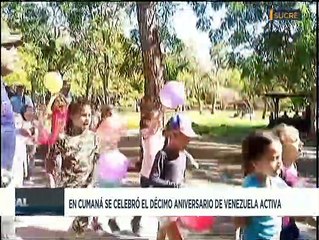 En Sucre celebran décimo aniversario del Programa «Venezuela Activa» con más de 450 personas
